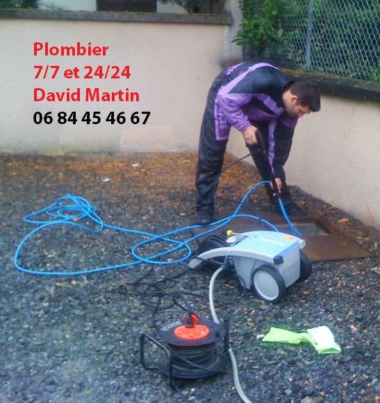 Débouchage cannalisation évier douche wc baignoire Francheville 11